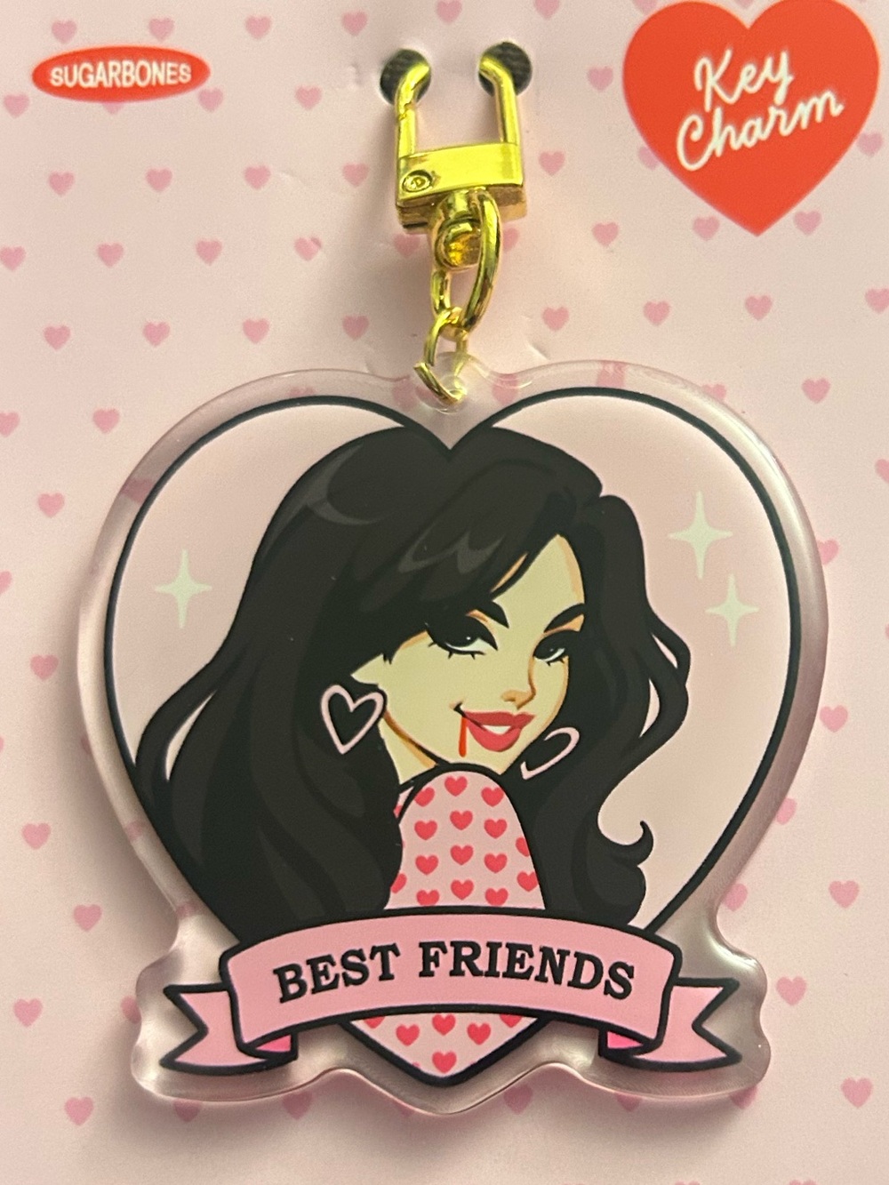 Jennifer’s body keychain key ring